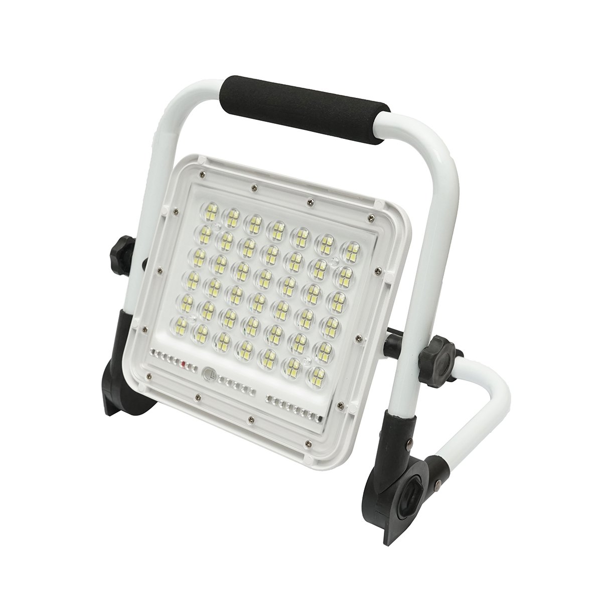 Lampa de lucru LED portabila 60W, 6500K cu acumulator reincarcabil si cadru stativ IP65